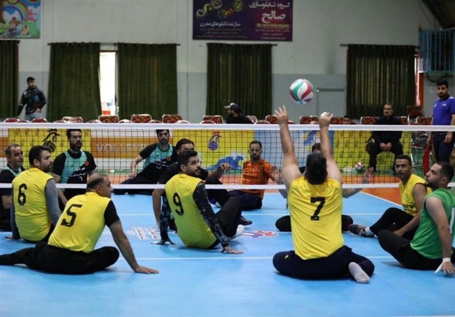 آغاز مسابقات والیبال نشسته قهرمانی کشور از پنجشنبه